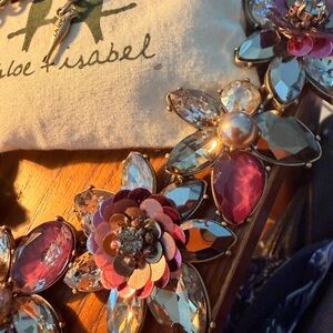 Chloe Pink and Clear Floral Crystal Necklace
B1